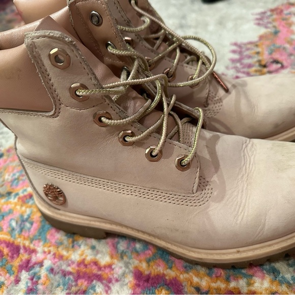 Pink Timberland Boots - Picture 1 of 16